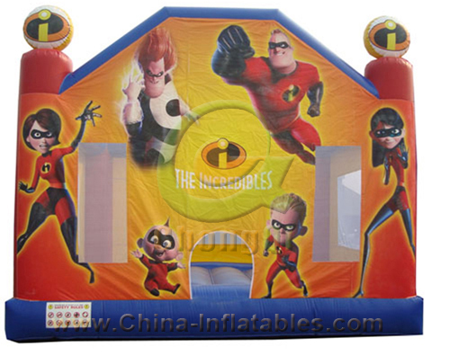 superman inflatable jumping castle